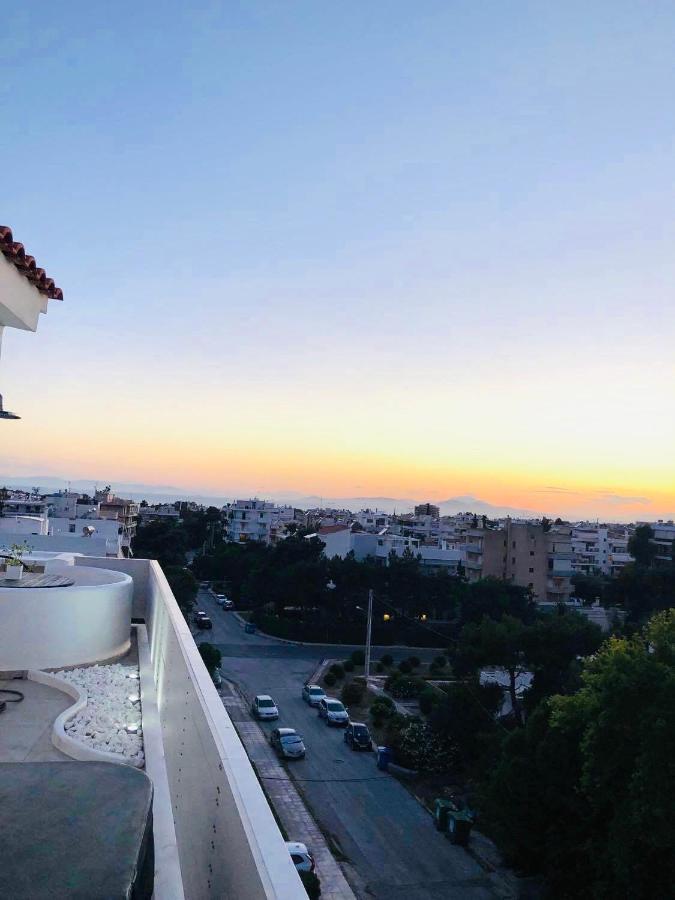 Amazing Suite At Glyfada With Sea View & Jacuzzi Atény Exteriér fotografie